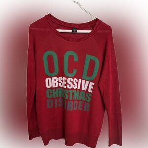 NWT, Lol Vintage OCD Christmas‎ Sweater M